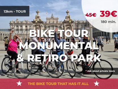 Bike tour monumental & retiro park en