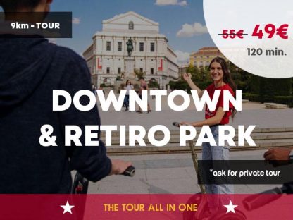 Tour downtown retiro park