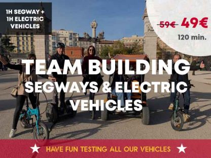 Tour team building segways electrical vehicles